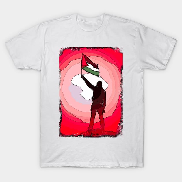 Palestine Flag Lives Matter P1 T-Shirt by FasBytes